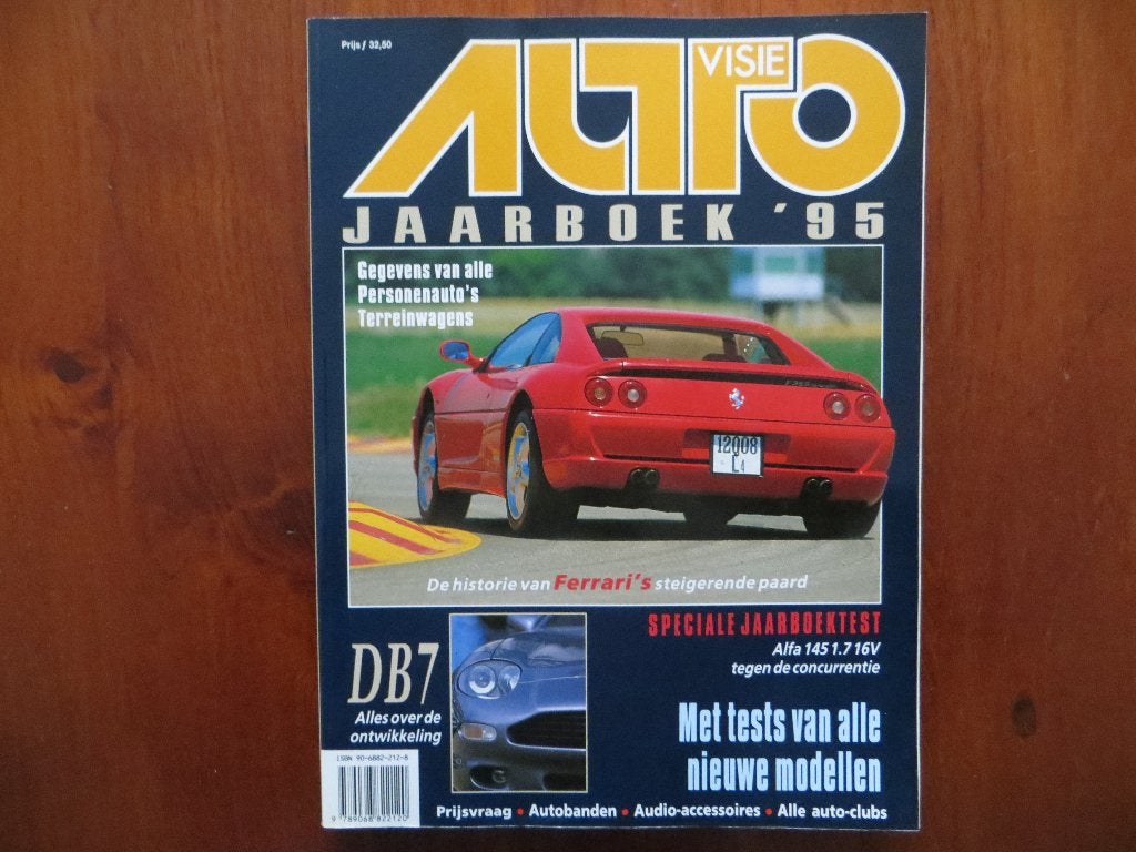 Autovisie Jaarboek 1995, Ophalen of Verzenden, Nieuw, Algemeen