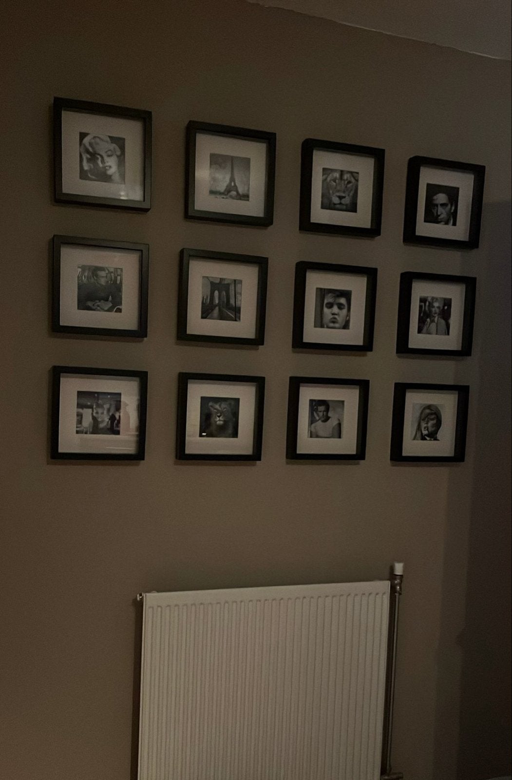 IKEA Lijstjes met beroemdheden (zwart), Ophalen, Minder dan 50 cm, Gebruikt, Foto of Poster