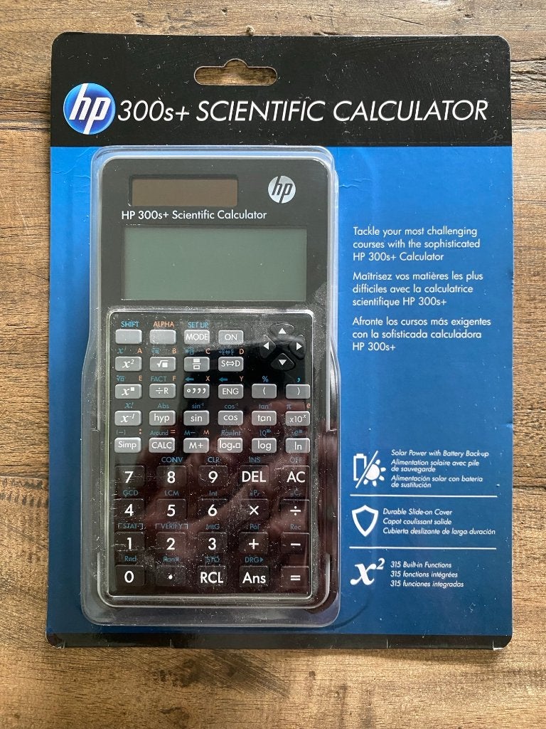 HP 300s+ Scientific calculator - wetenschappelijke rekenmach, Ophalen, Grafische rekenmachine, Nieuw