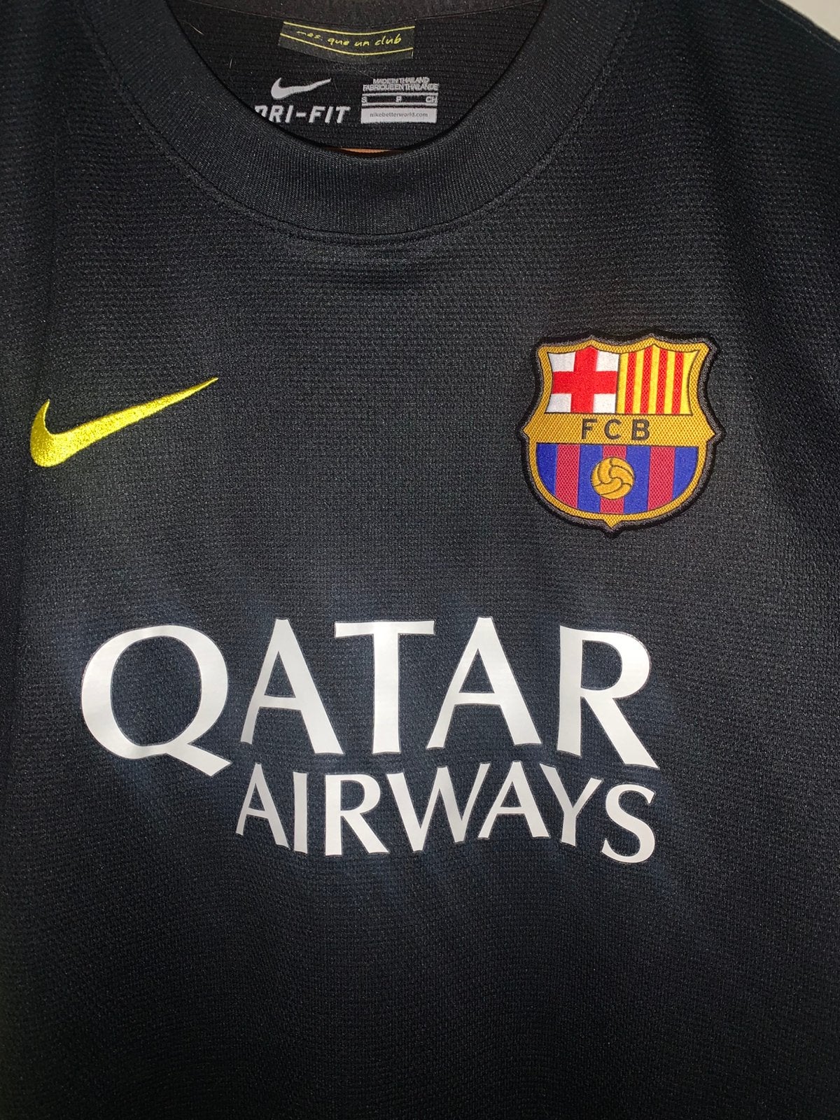 FC Barcelona uitshirt 2013-2014- Zwart maat S, Kleding | Heren, Maat 48/50 (M), Zwart, Ophalen of Verzenden, Zo goed als nieuw