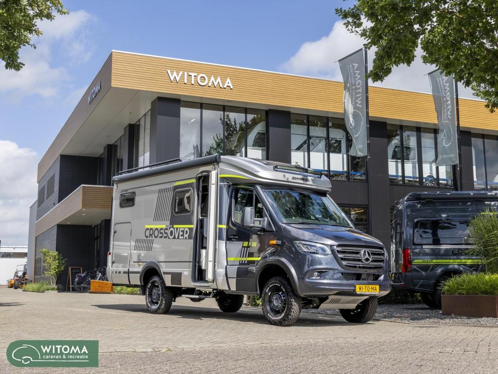 HYMER ML-T 570 CROSSOVER 4x4 DEMO AANBIEDING, Caravans en Kamperen, Campers, Automaat, Luifel, Standaard zit, Achteruitrijcamera