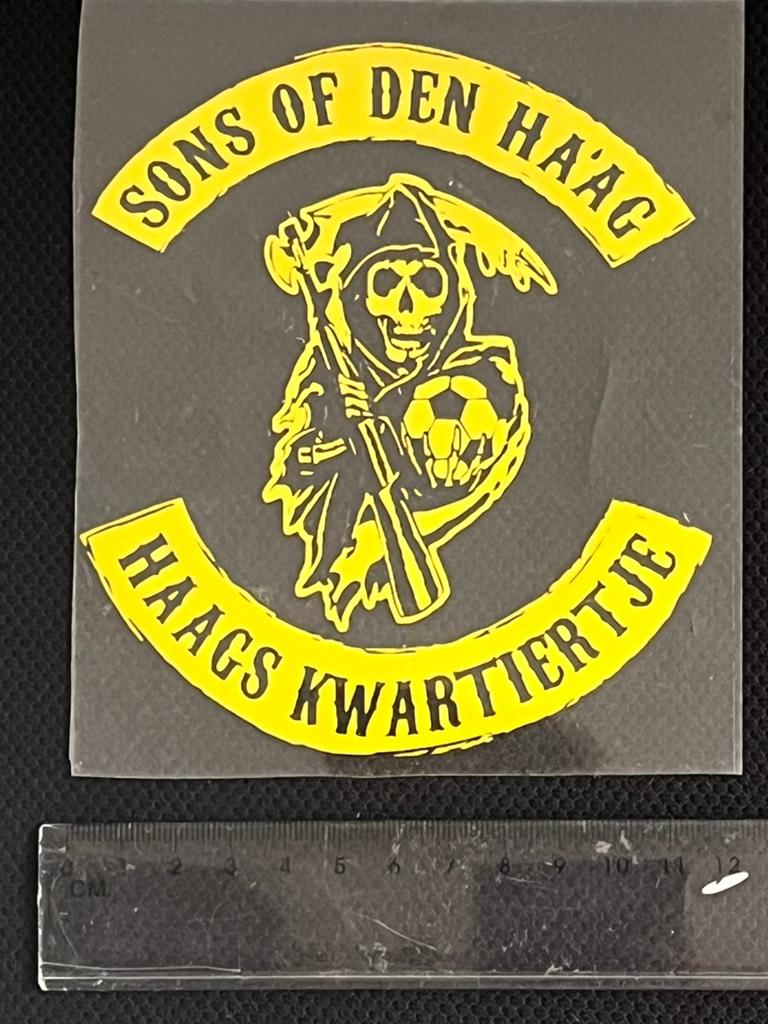ADO denhaag strijksjabloon, Ophalen of Verzenden