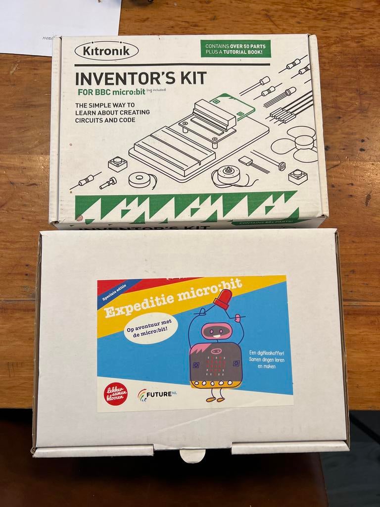Kitronik Inventor's Kit & Expeditie micro:bit set, Ophalen of Verzenden