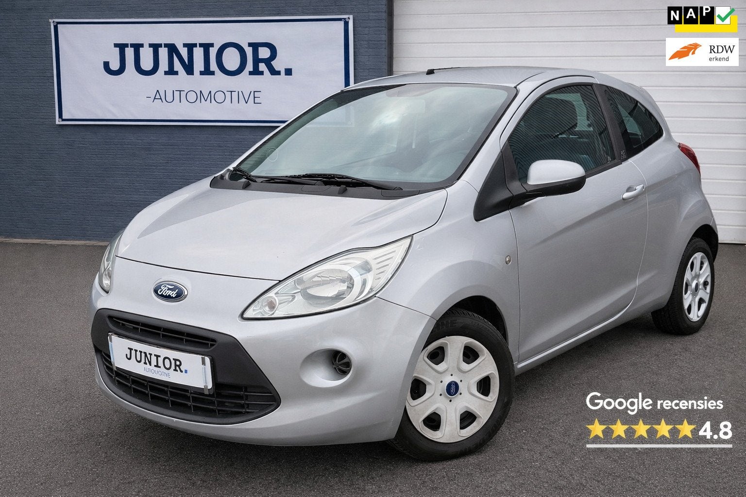 Ford Ka 1.2 Trend NWEAPK/RIEMVV/GOEDO-H/ELKPAKKET, Auto's, Voorwielaandrijving, Stof, Gebruikt, 4 cilinders