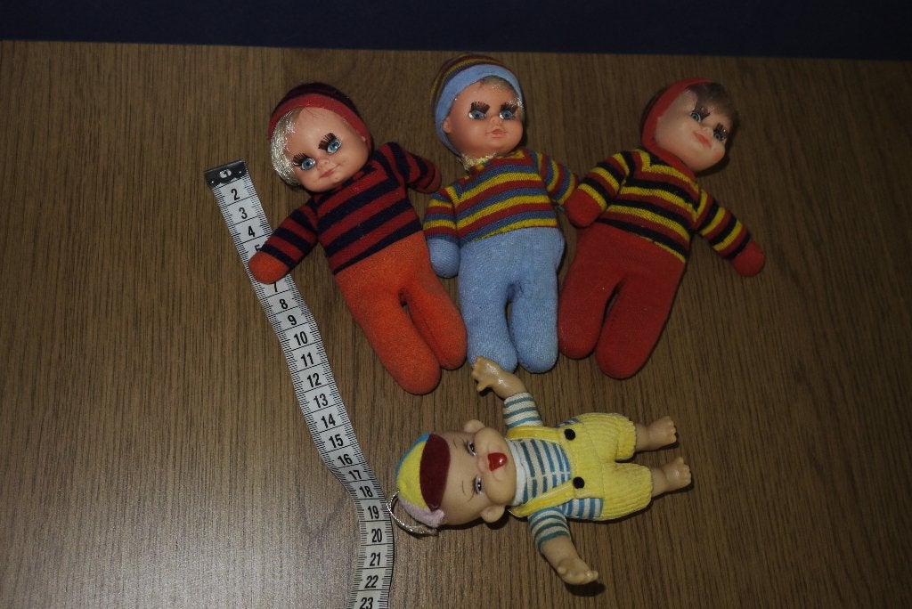 pop jaren 70 grote lucifer poppetjes, Verzamelen, Ophalen of Verzenden, Gebruikt, Pop