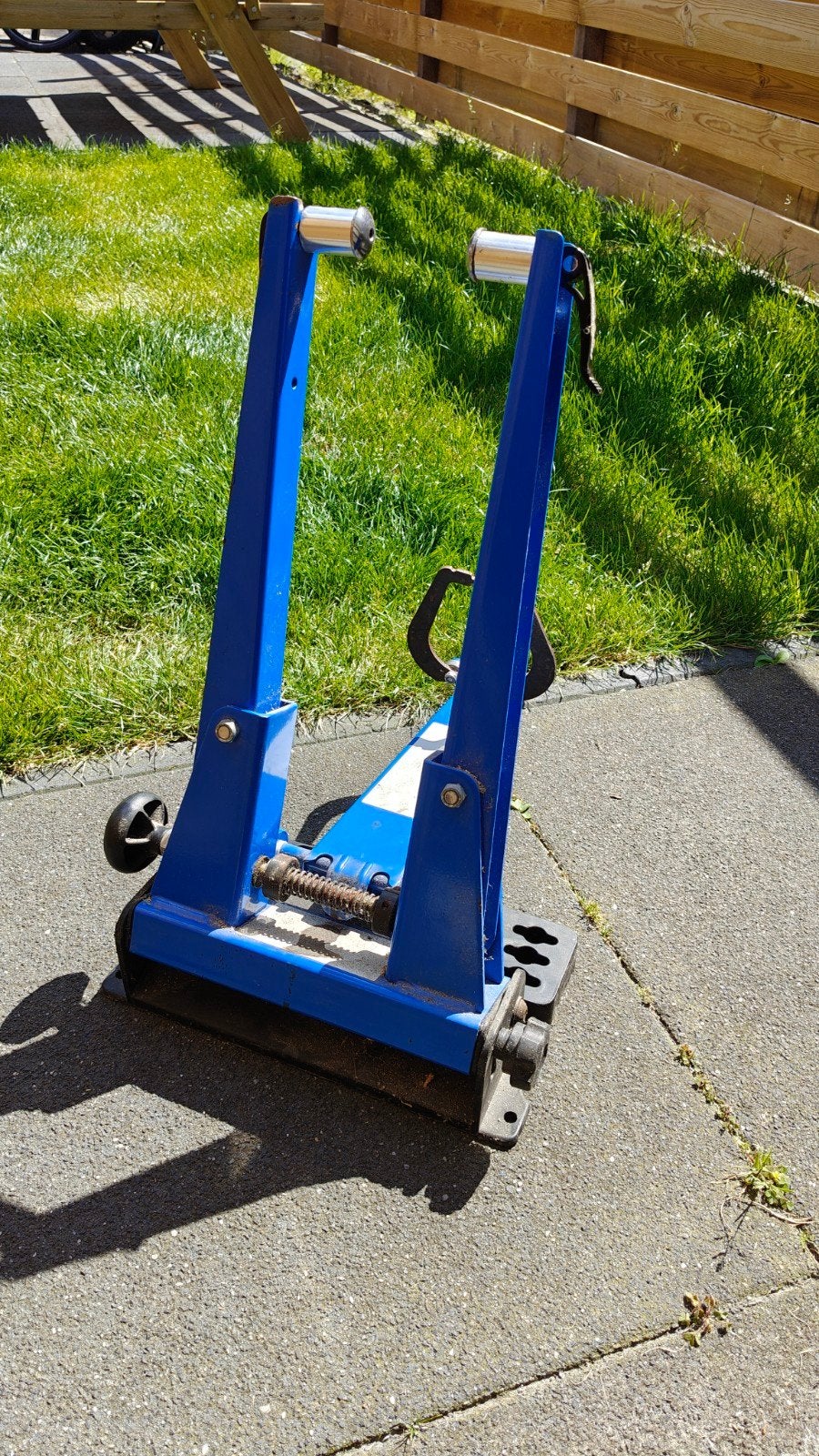 Park Tool TS-2.2P Professionele Wielrichtstandaard, Ophalen of Verzenden, Gebruikt, Wielgereedschap