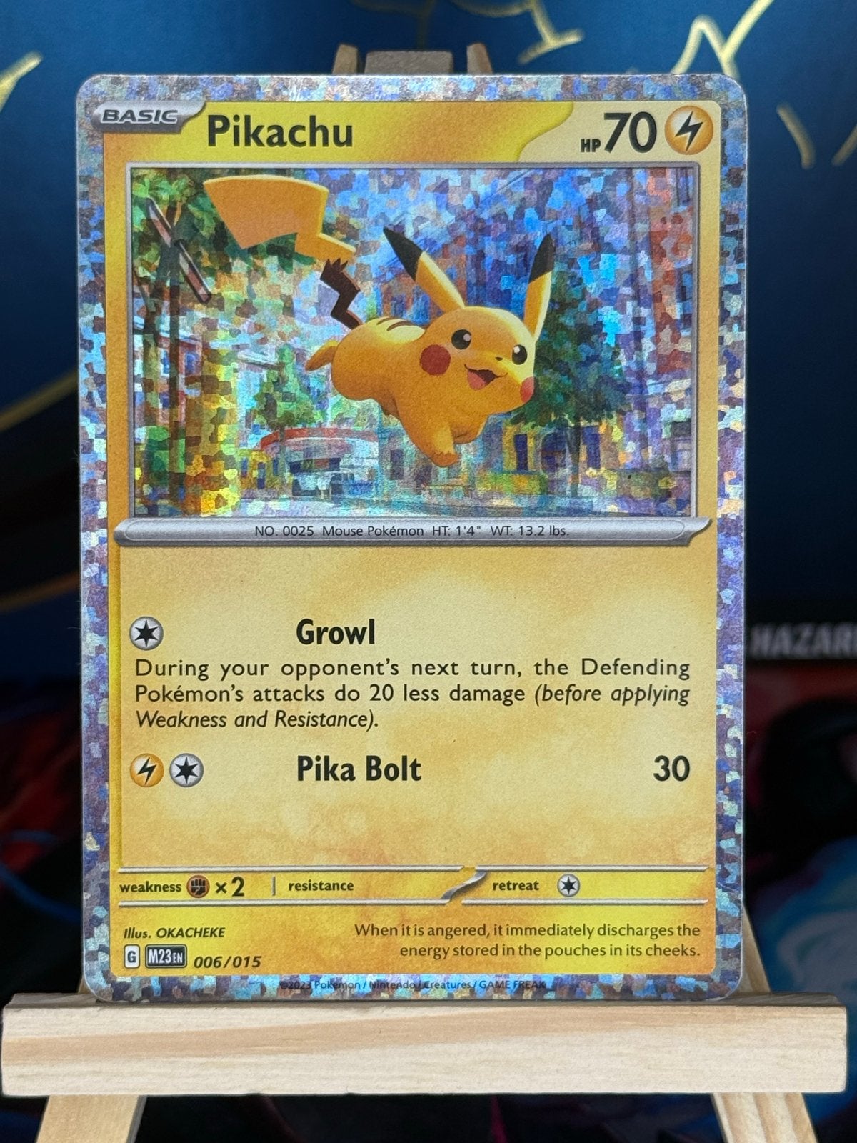 Pikachu #6 | Pokemon McDonalds 2023, Verzenden, Zo goed als nieuw, Losse kaart, Foil