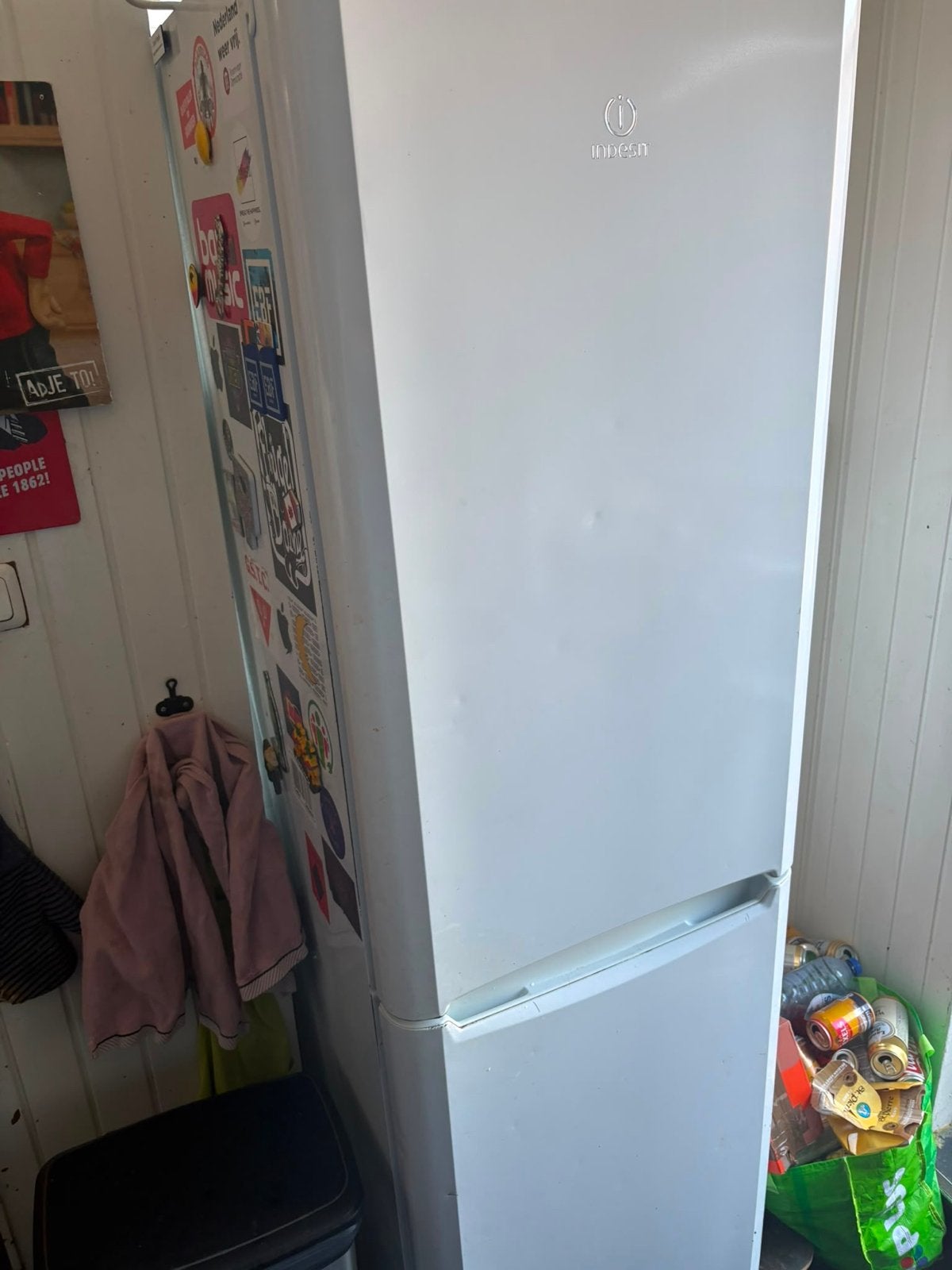 Koelkast met groot vriesvak GRATIS, Witgoed en Apparatuur, Koelkasten en IJskasten, Gebruikt, Met vriesvak, 150 tot 200 liter