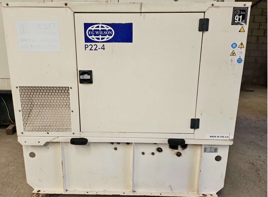 FG Wilson - P22 Perkins noodstroomaggregaat generator, Gebruikt, Dieselolie, Geluidgedempt, Niet ingevuld
