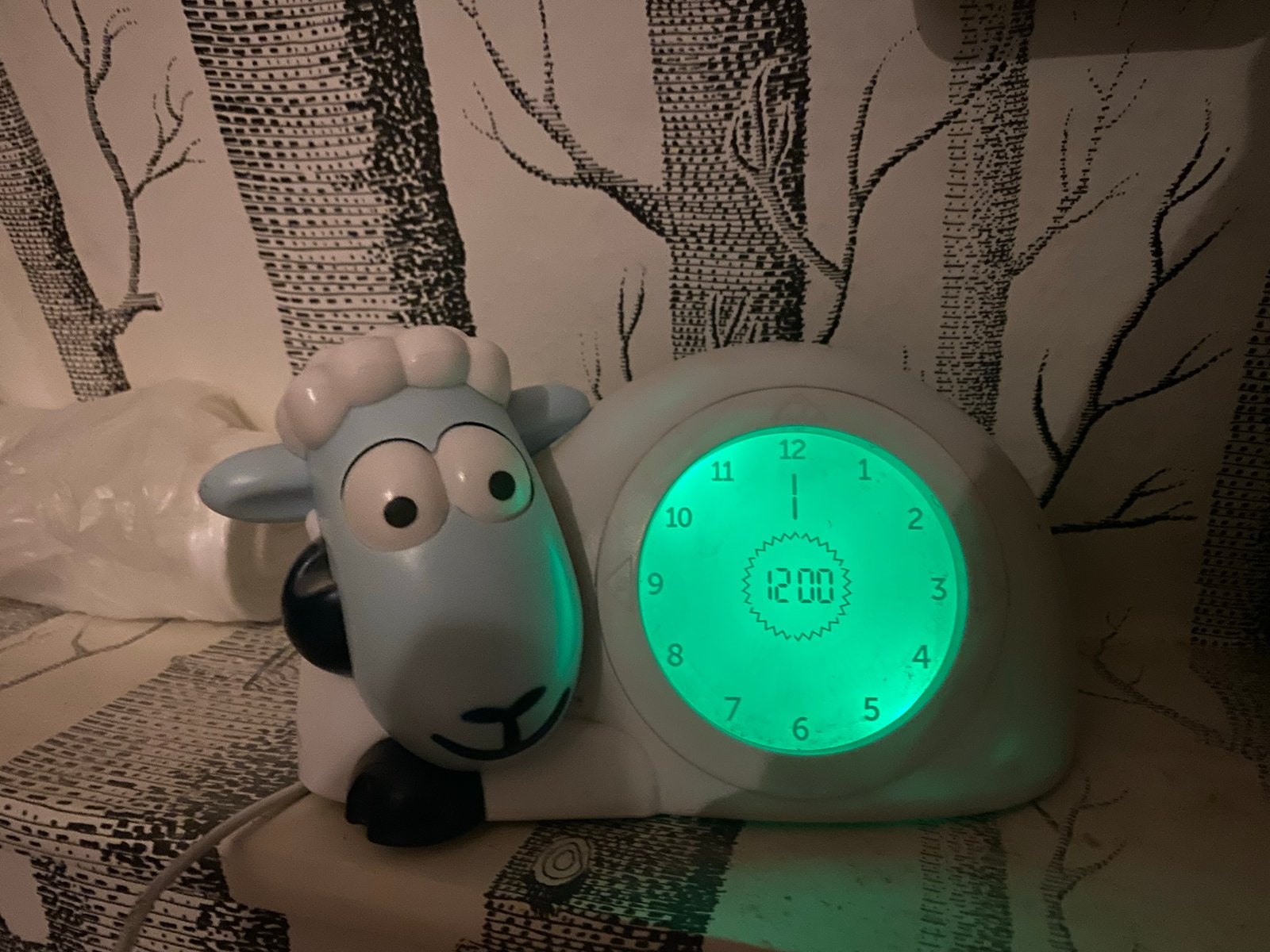 Zazu Schaap Slaaptrainer - Kinderwekker en Nachtlampje, Ophalen, Zo goed als nieuw, Digitaal