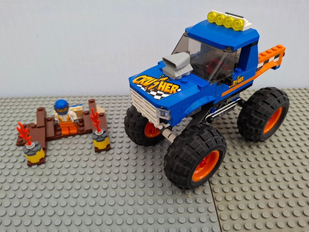 B35. Lego City Monster Trucks, Inclusief instructies, Lego, Ophalen of Verzenden, Complete set