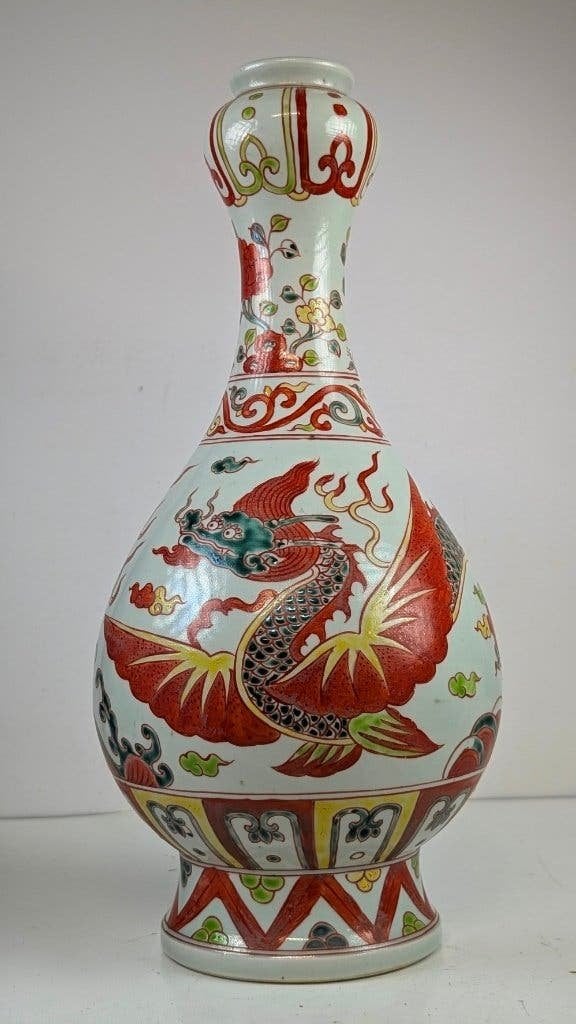 Grote Chinese vaas, Ophalen