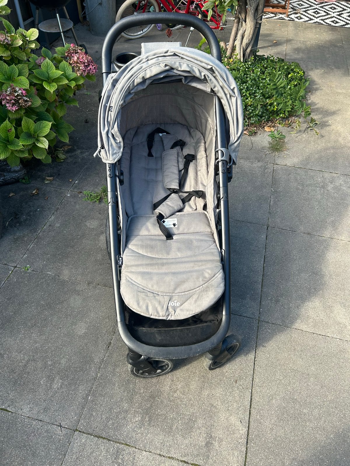 Joie kinderwagen/buggy - Grijs, Ophalen of Verzenden, Gebruikt, Overige merken, Verstelbare rugleuning