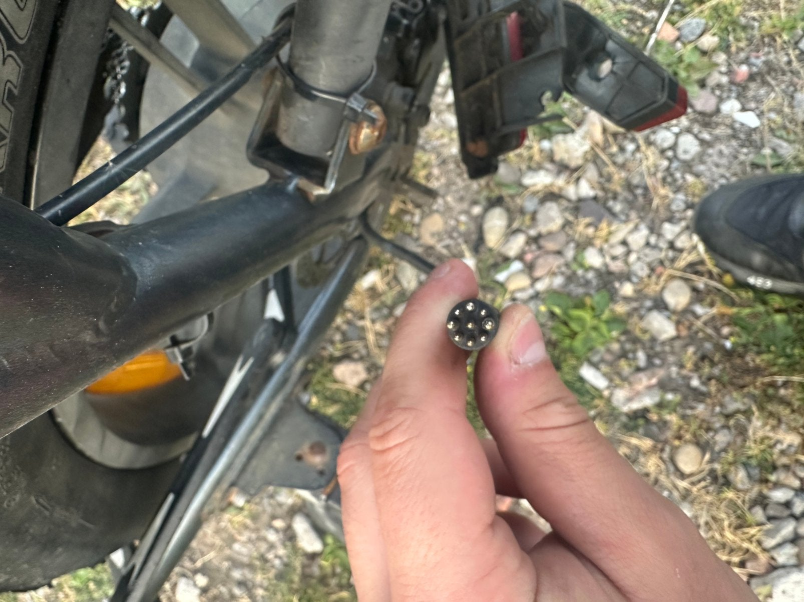 Fatbike Achterwiel 500 w (defect), Fietsen en Brommers, Fietsen | Tandems, Ophalen of Verzenden, Zo goed als nieuw