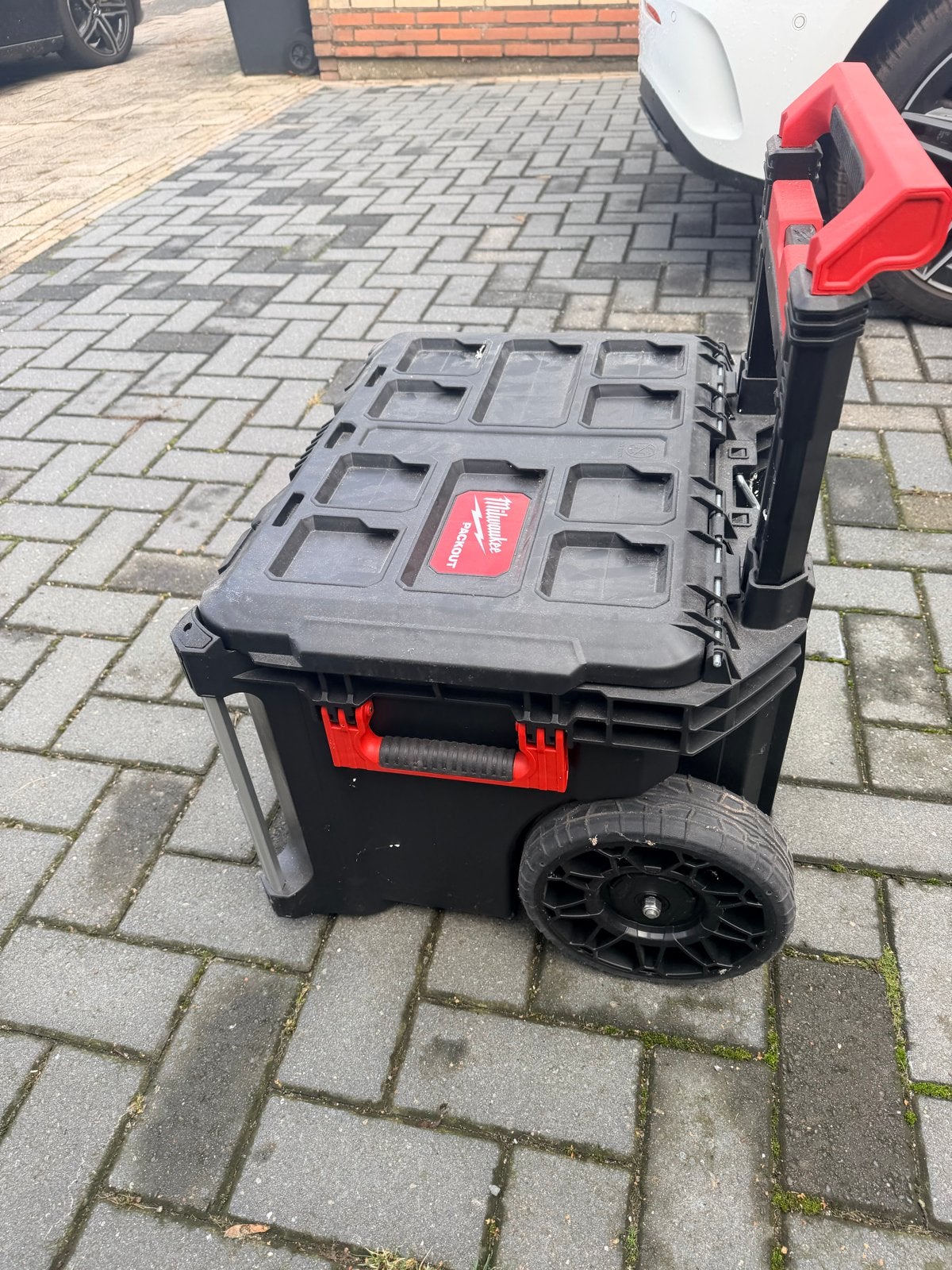 Milwaukee Packout Gereedschapskoffer, Doe-het-zelf en Verbouw, Ophalen, Gebruikt, Gereedschapsopslag, Milwaukee