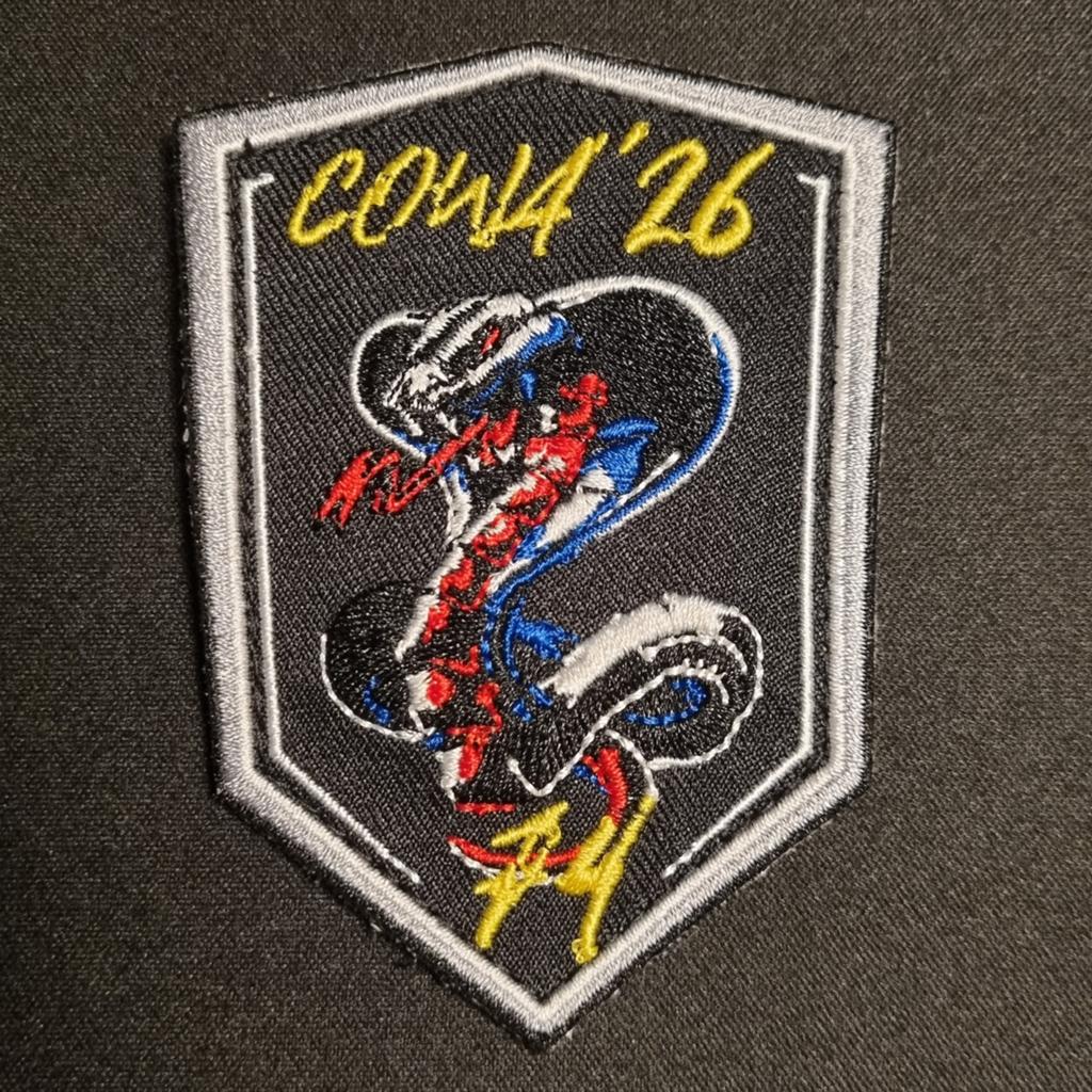 German Air Force TaktLwG74 Cobra Warrior 2026 Patch, Ophalen of Verzenden, Luchtmacht, Amerika, Embleem of Badge