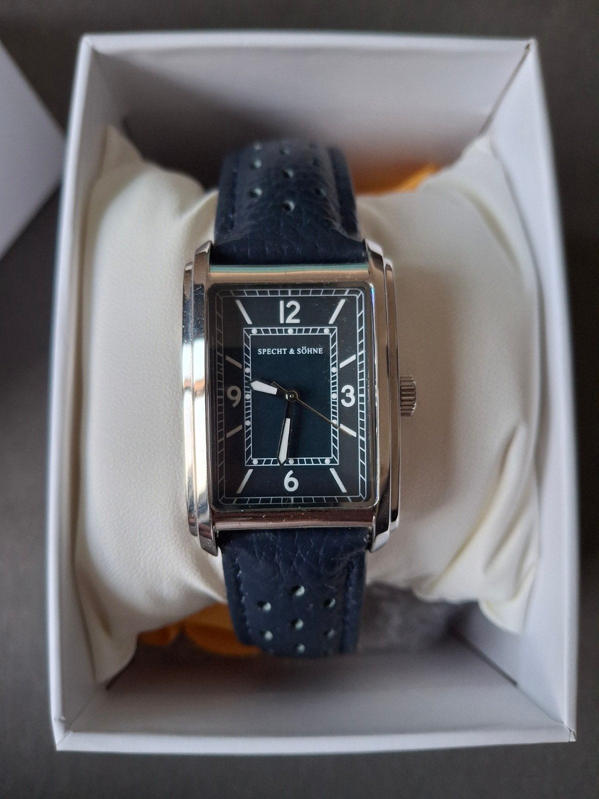 Specht & Sohne Edge (Oris hommage), Overige merken, Leer, Staal, Polshorloge