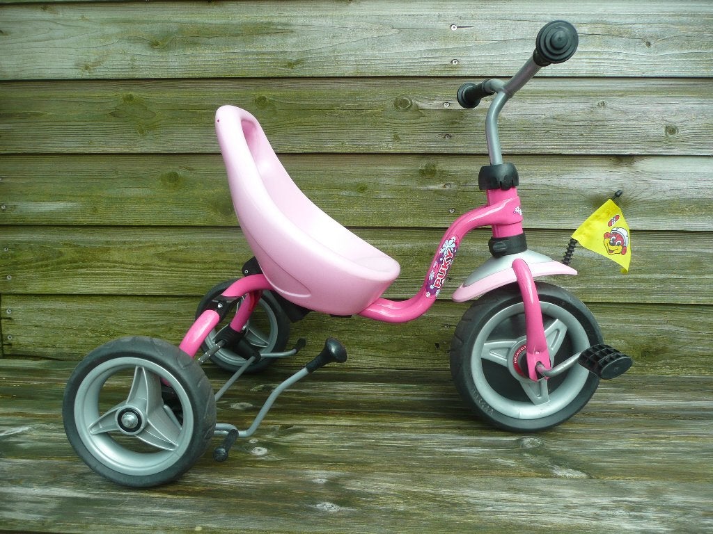 Leuke rose Puky driewieler, kinderfietsje, Ophalen, Gebruikt