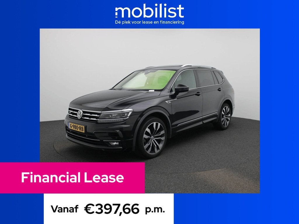 Volkswagen Tiguan Allspace 1.5 TSI Highline Business R, 150 pk, Zwart, Origineel Nederlands, SUV of Terreinwagen