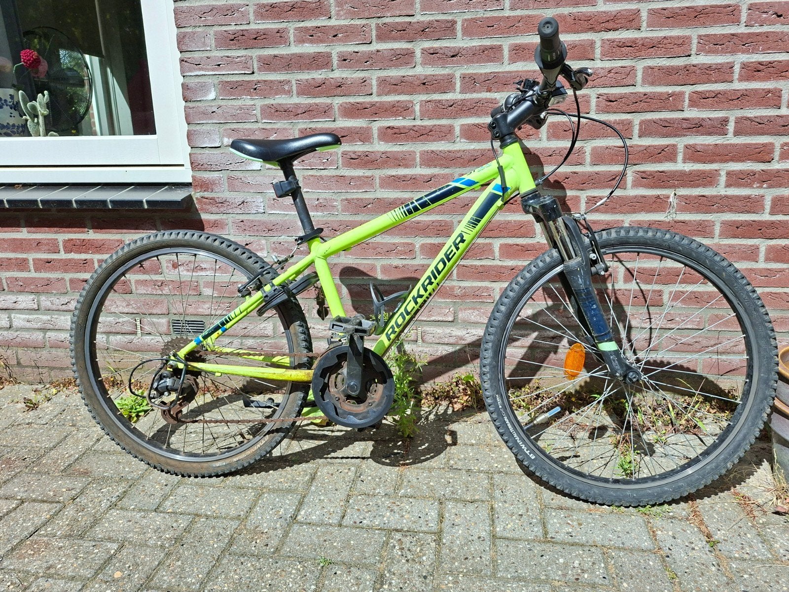 Mountainbike Rockrider ST100 opknapper, Minder dan 45 cm, Ophalen, Gebruikt, Overige merken