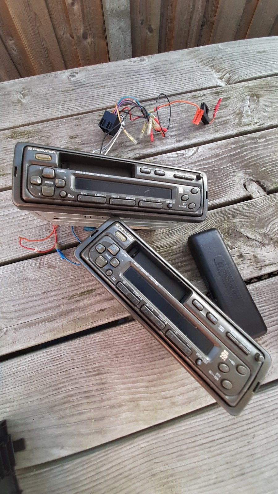 Pioneer autoradio met cassette en afneembaar frontje, Ophalen, Zo goed als nieuw