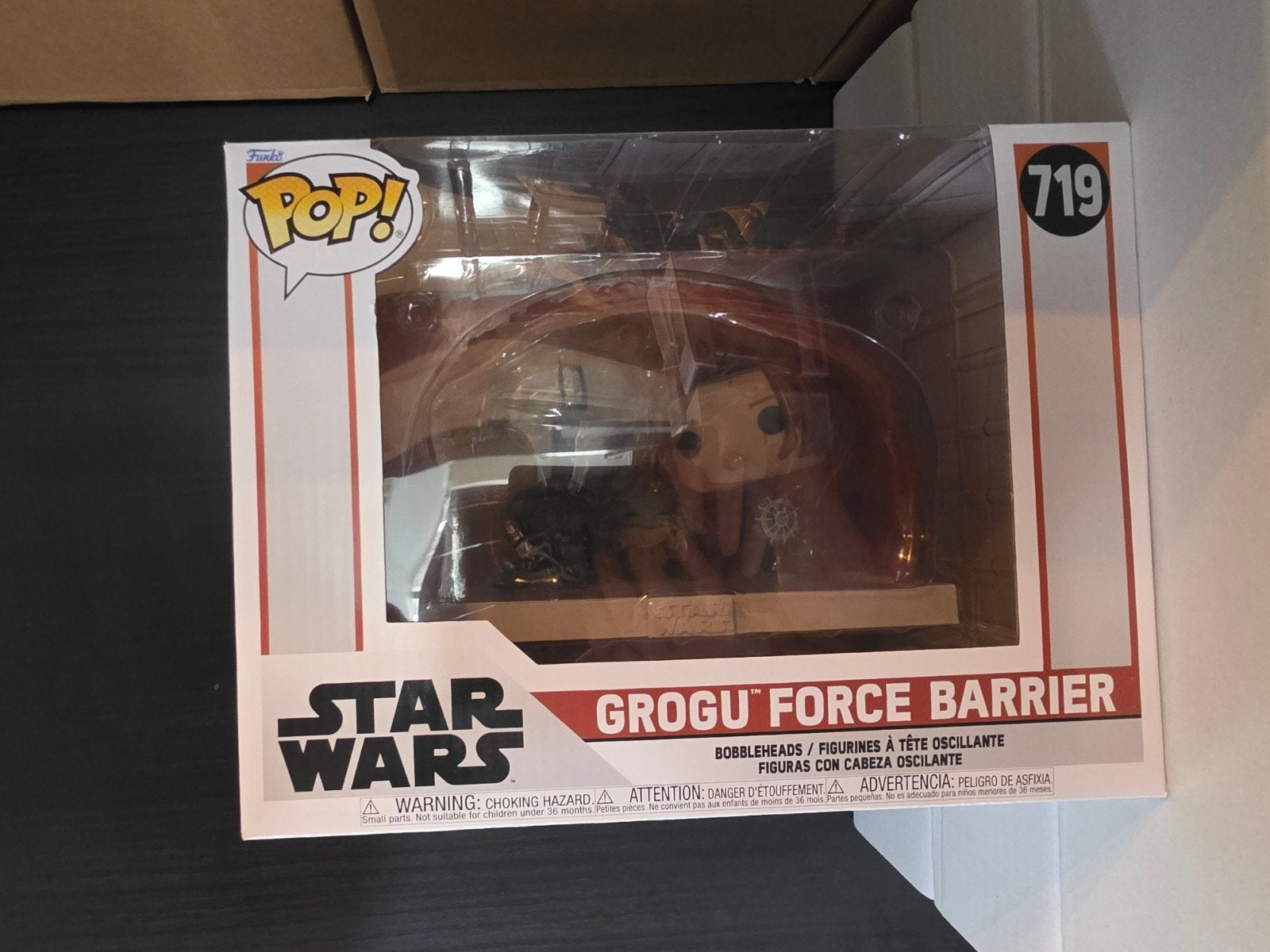 Funko Pop! Star Wars Grogu Force Barrier #719, Ophalen of Verzenden, Nieuw