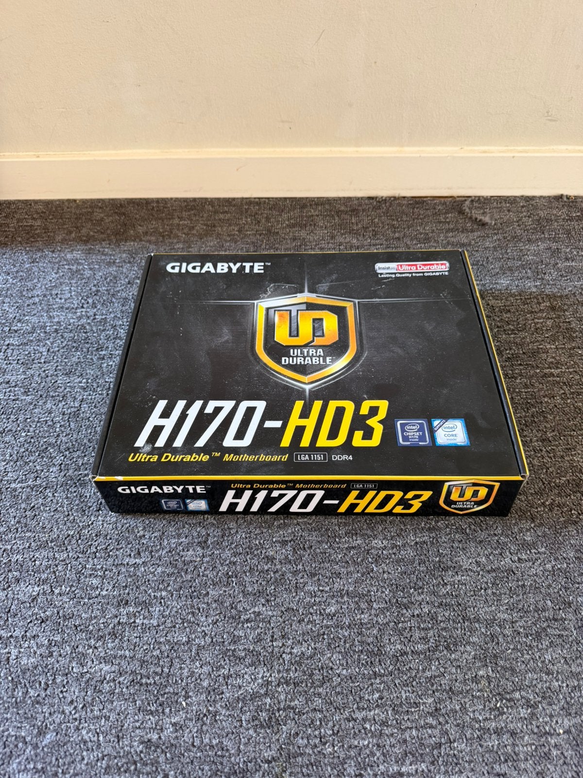H170-HD3 ~ Defect, Computers en Software, Moederborden, Ophalen of Verzenden, Zo goed als nieuw, Intel, DDR4