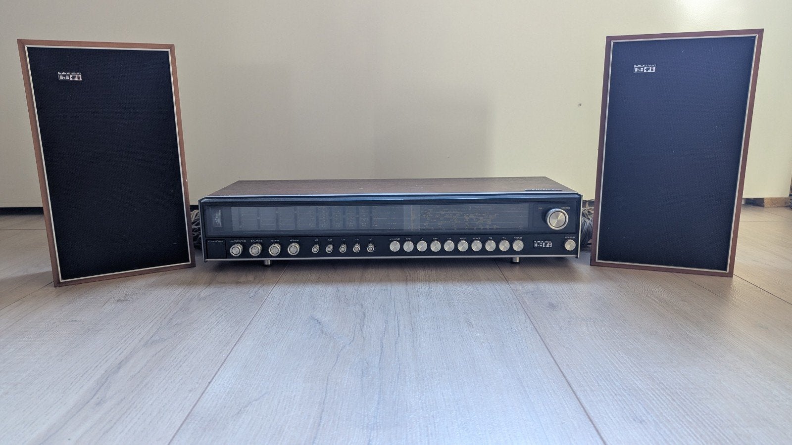 Vintage Philips 22RH702  1971 incl speakers, Audio, Tv en Foto, Ophalen, Speakers, Philips