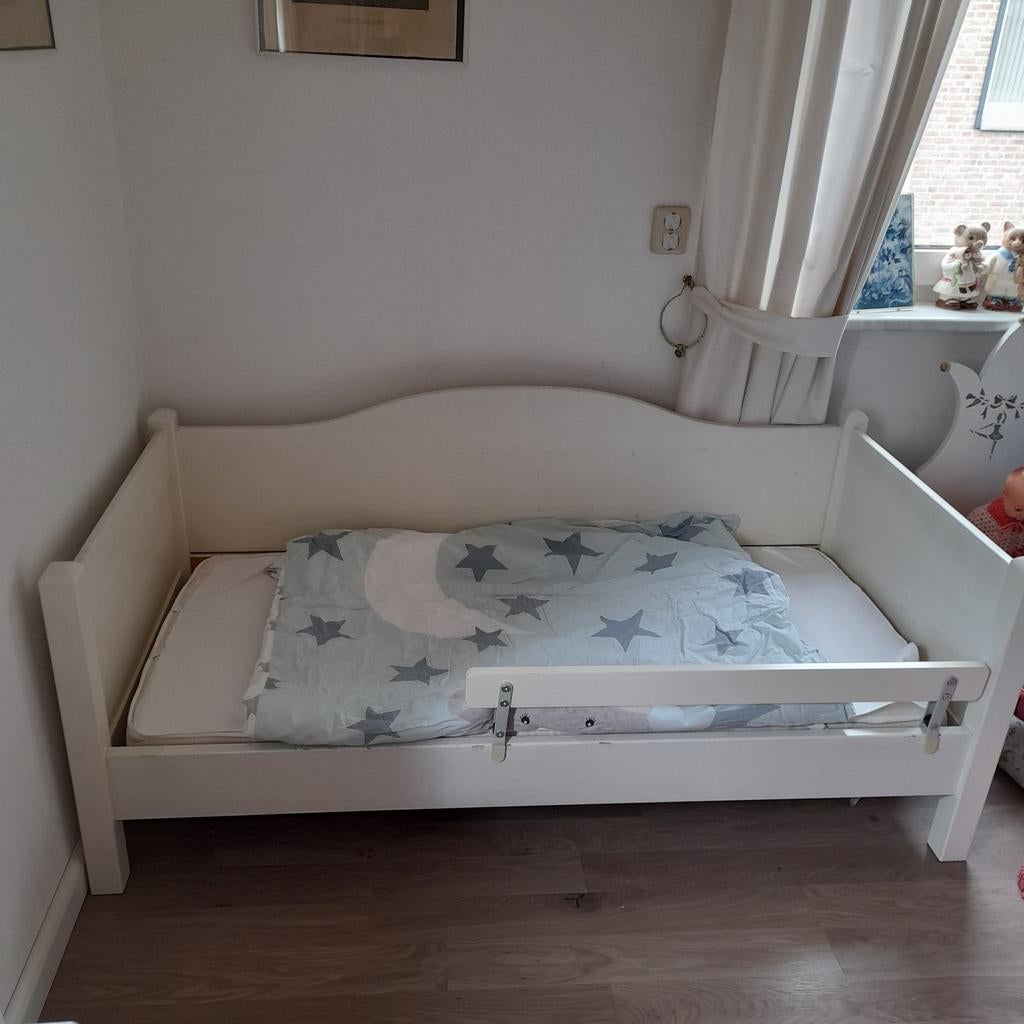 Kleuterbed, Kinderen en Baby's, Kinderkamer | Bedden, Ophalen, 180 cm of meer, 70 tot 85 cm, Matras