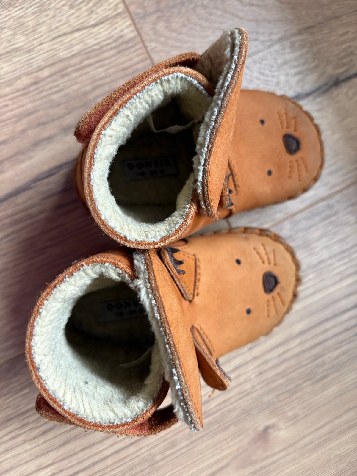 Donsje Amsterdam baby laarsjes vosje maat 18-19, Ophalen of Verzenden, Gebruikt, Jongetje of Meisje, Laarsjes