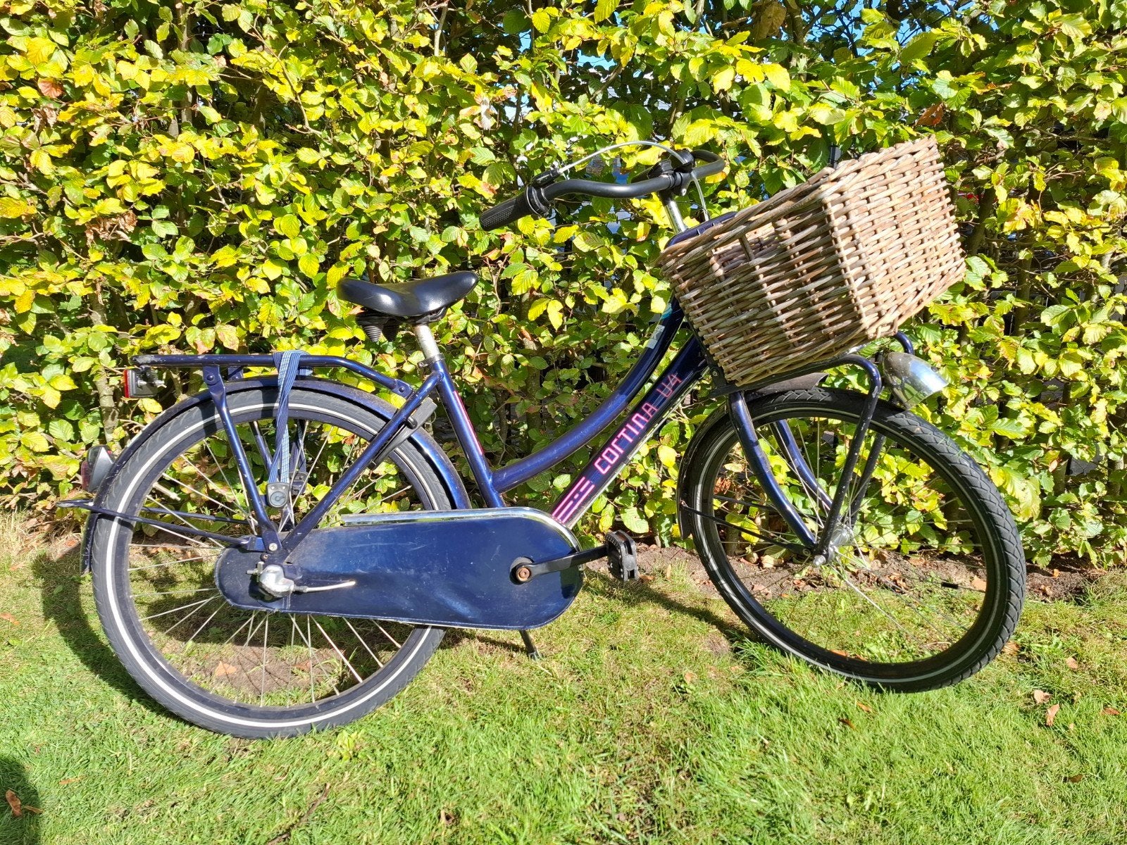 Cortina U4 Transportfiets meisjes 24 inch, Fietsen en Brommers, Terugtraprem, Versnellingen, Zo goed als nieuw, 50 tot 53 cm