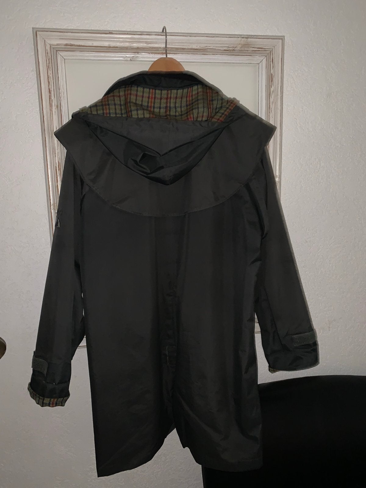 Jack Murphy regen jas met geruite voering maat XL, Ophalen of Verzenden, Zo goed als nieuw, Maat 46/48 (XL) of groter, Groen