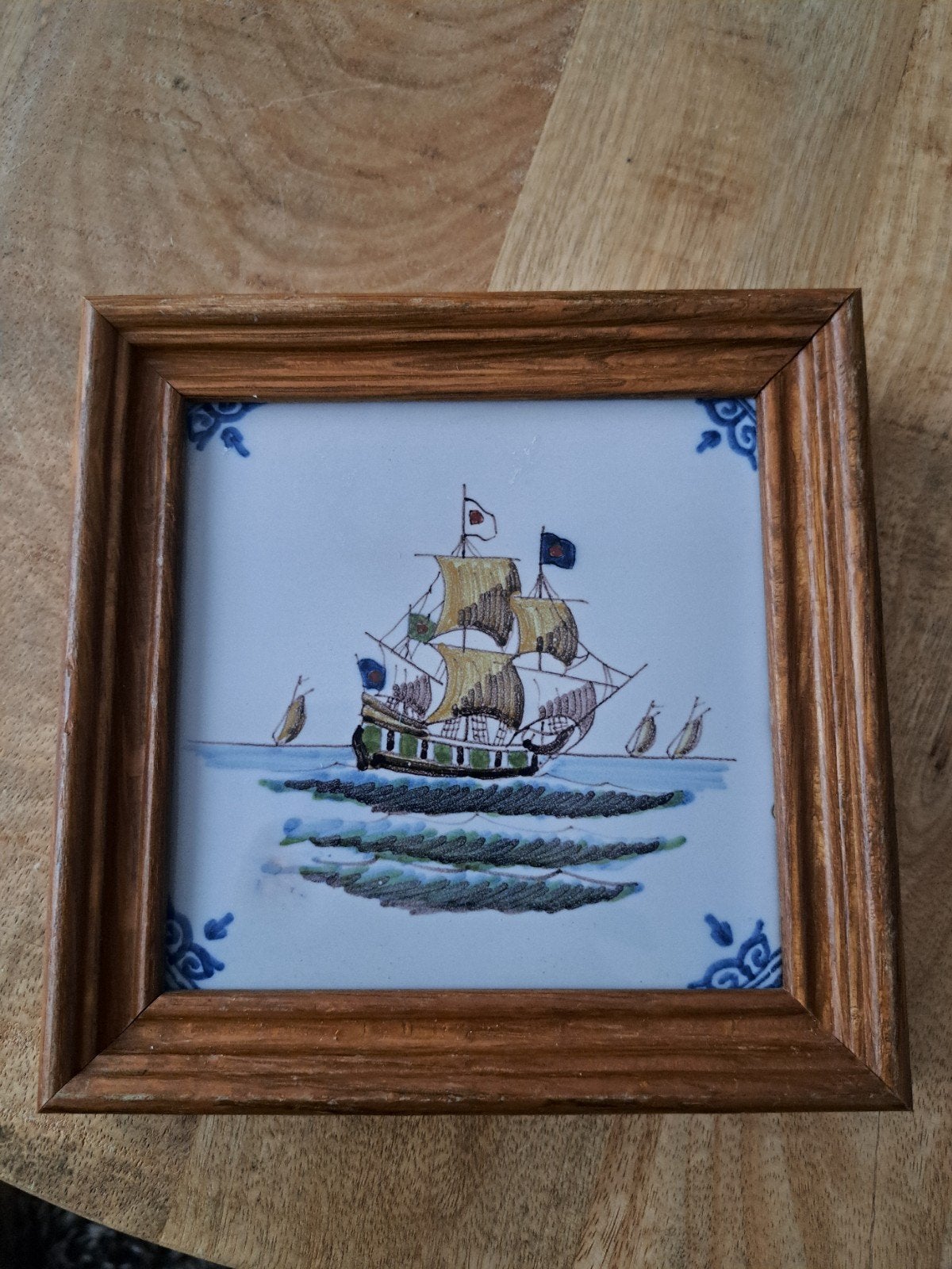 tichelaar makkum tegel b5, Antiek en Kunst, Antiek | Wandborden en Tegels, Ophalen of Verzenden
