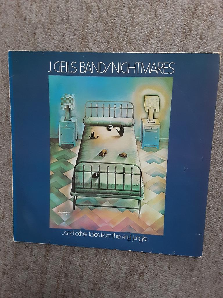 vinyl lp J.Geils Band nightmares, Gebruikt, Originele persing, 1980 - 1989, Ophalen of Verzenden