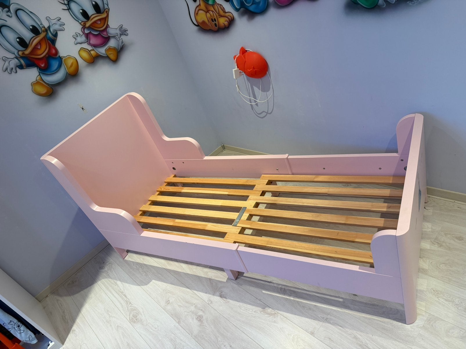 Ikea Busunge meegroeibed., Ophalen, Zo goed als nieuw, 180 cm of meer, 70 tot 85 cm