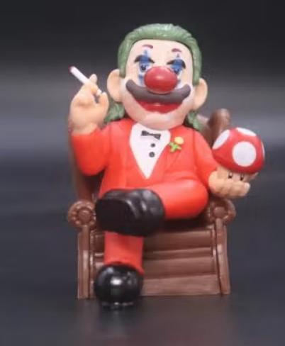 Super Mario collectors figuur The Joker (10cm), Verzamelen, Ophalen of Verzenden, Nieuw