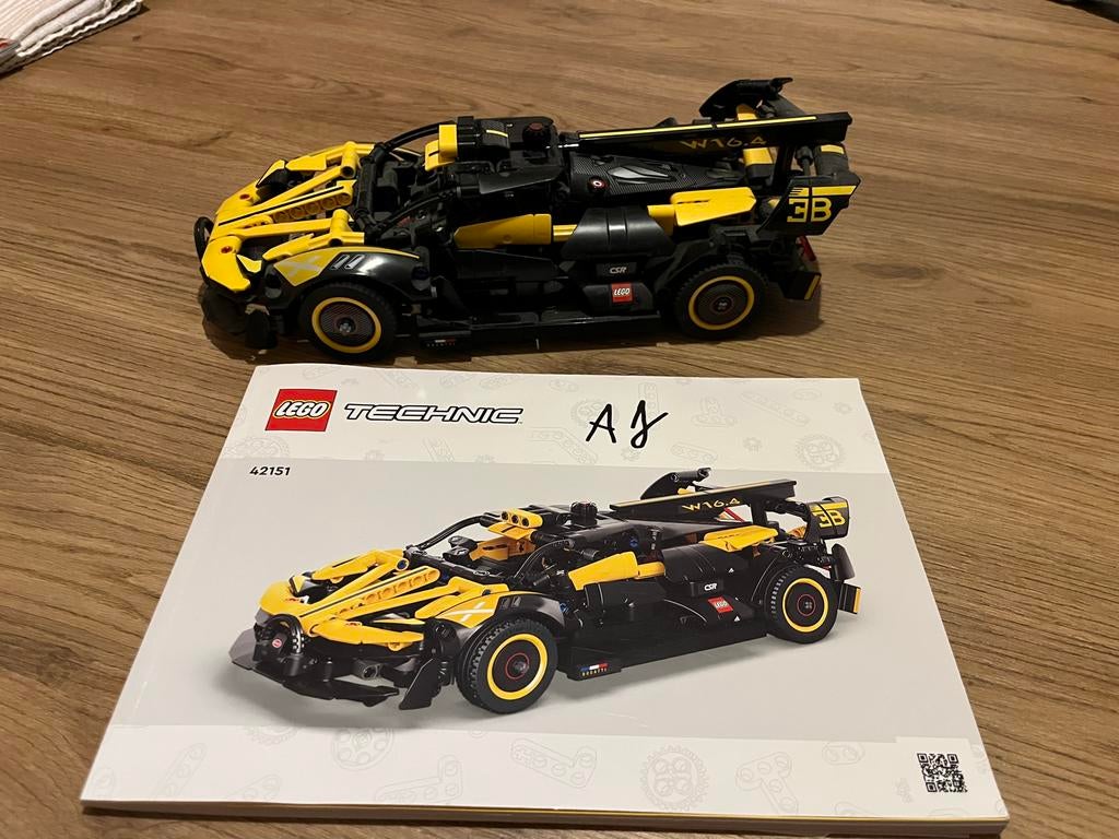 Lego Technic Bugatti Bolide 42151, Gebruikt, Lego, Ophalen of Verzenden, Complete set