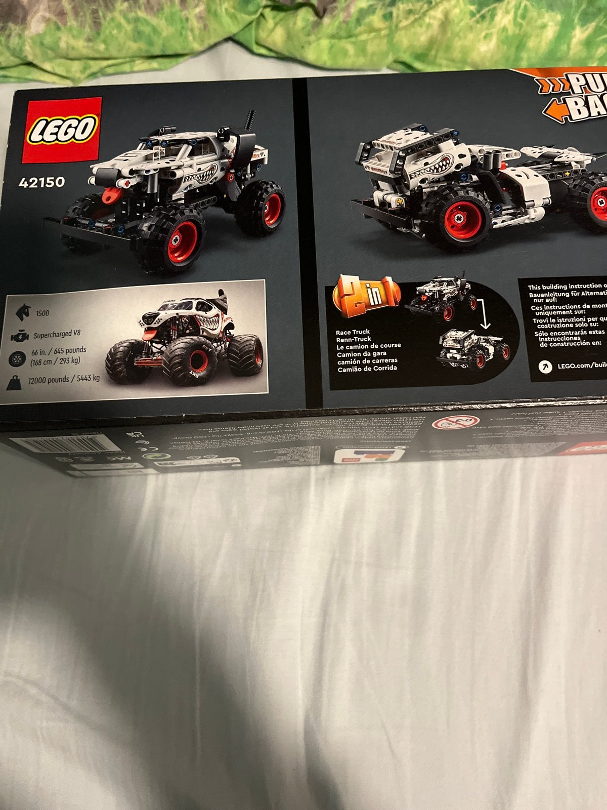 LEGO Technic 42150 Monster Jam Monster Mutt Dalmatian, Ophalen, Lego, Zo goed als nieuw, Technic