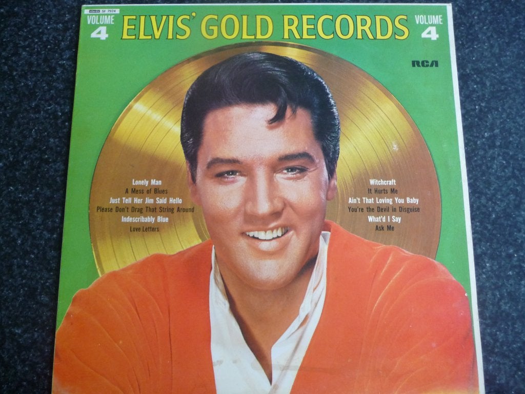ELVIS PRESLEY - Golden Records 4, Gebruikt, Ophalen of Verzenden, 12 inch, Poprock