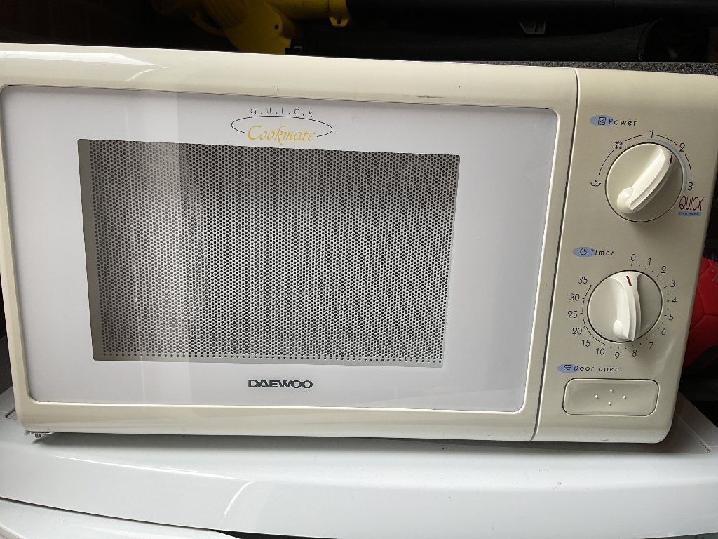 Daewoo magnetron, Ophalen, Gebruikt, Magnetron, Draaiplateau