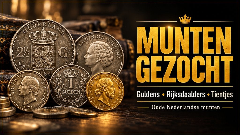 Oude Nederlandse Munten Gezocht - Lees de details!, Koningin Juliana, Setje, Zilver, Overige waardes