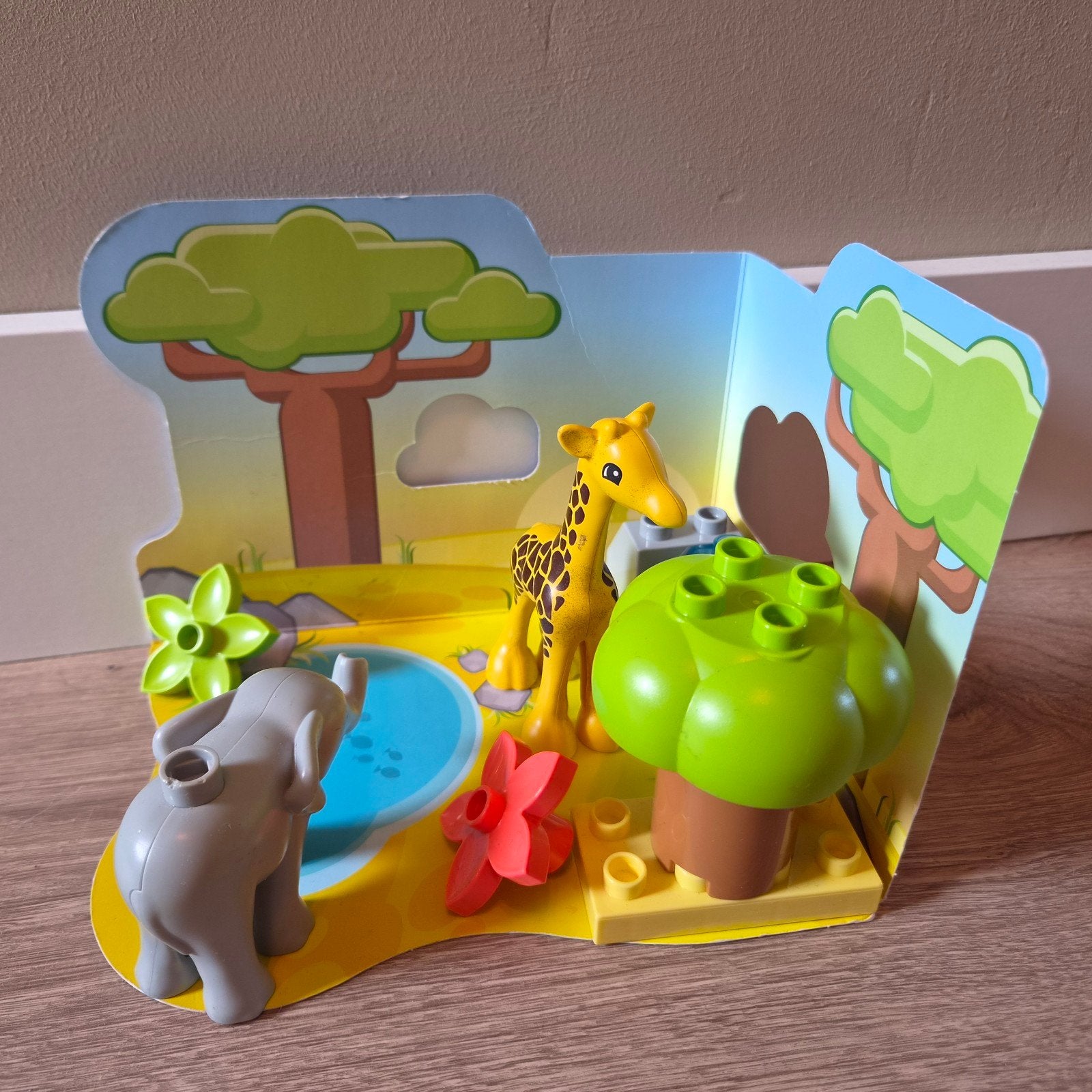 Lego Duplo 10971 Wilde Dieren van Afrika - Compleet, Ophalen, Zo goed als nieuw, Compleet, Duplo