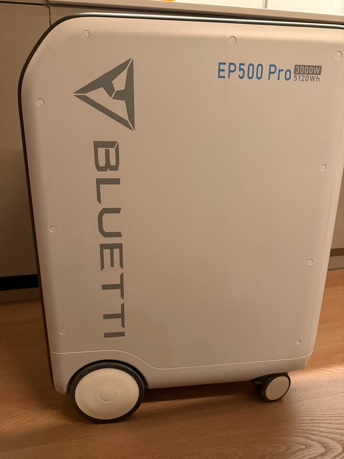 BLUETTI EP500 Pro Draagbare Power Station 3000W 5120Wh, Ophalen, Zo goed als nieuw
