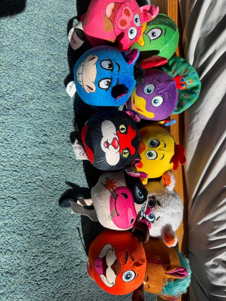 Boerderij mini's - Leuke knuffeltjes voor kinderen, Kinderen en Baby's, Speelgoed | Knuffels en Pluche, Gebruikt, Overige typen