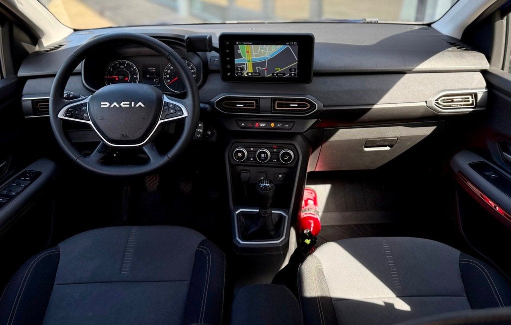 Dacia Sandero Stepway 1.0 TCe Extreme | Trekhaak | Navigatie, Auto's, Dacia, Voorwielaandrijving, Gebruikt, Blauw, Origineel Nederlands