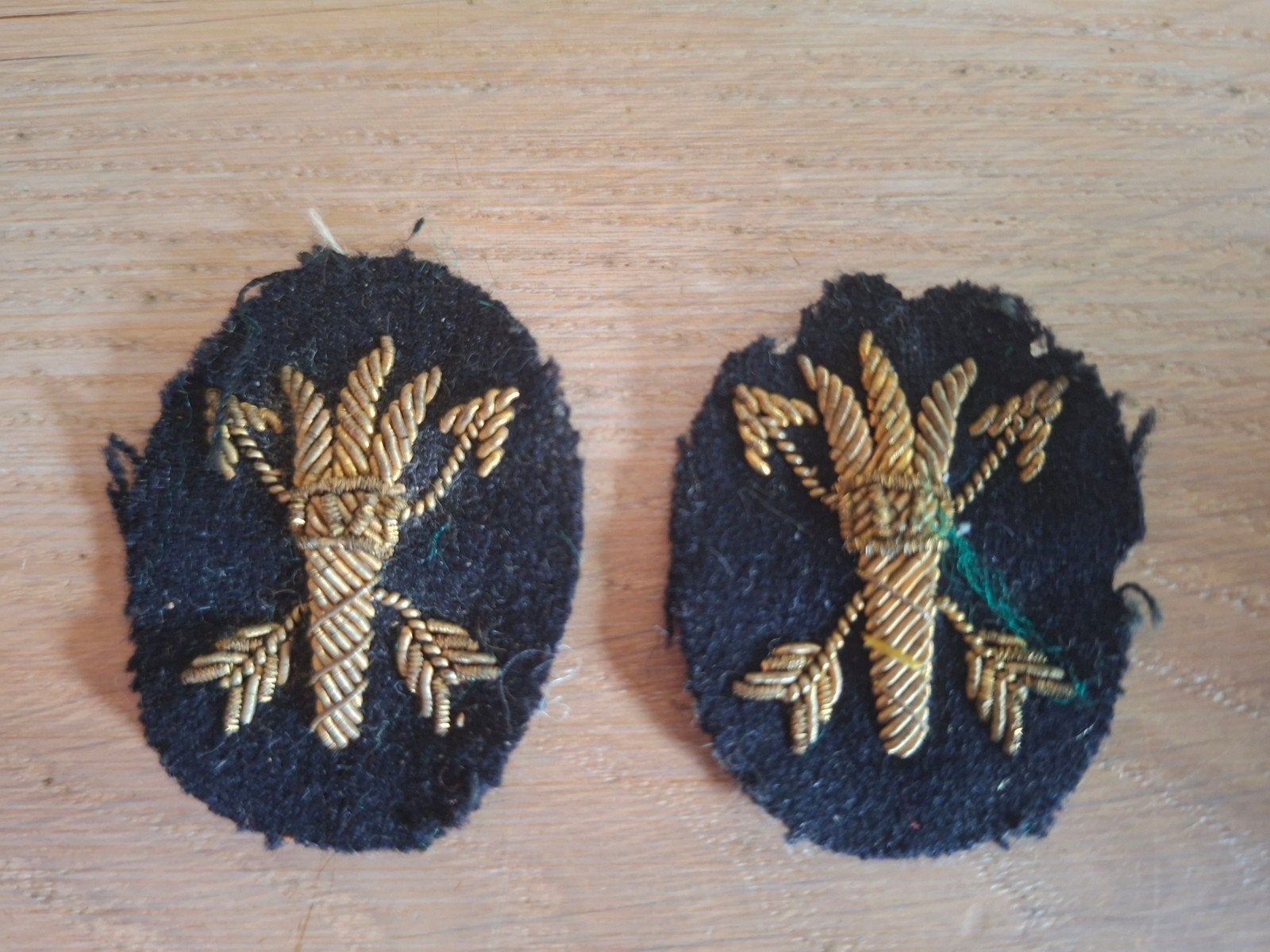 Oude emblemen Koninklijke Marine Technische dienst TD stoker, Verzenden, Marine, Nederland, Embleem of Badge