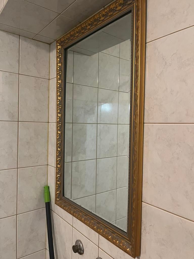 Spiegel, Huis en Inrichting, Badkamer | Badkamermeubels, Ophalen, Gebruikt, Overige typen, 50 tot 100 cm