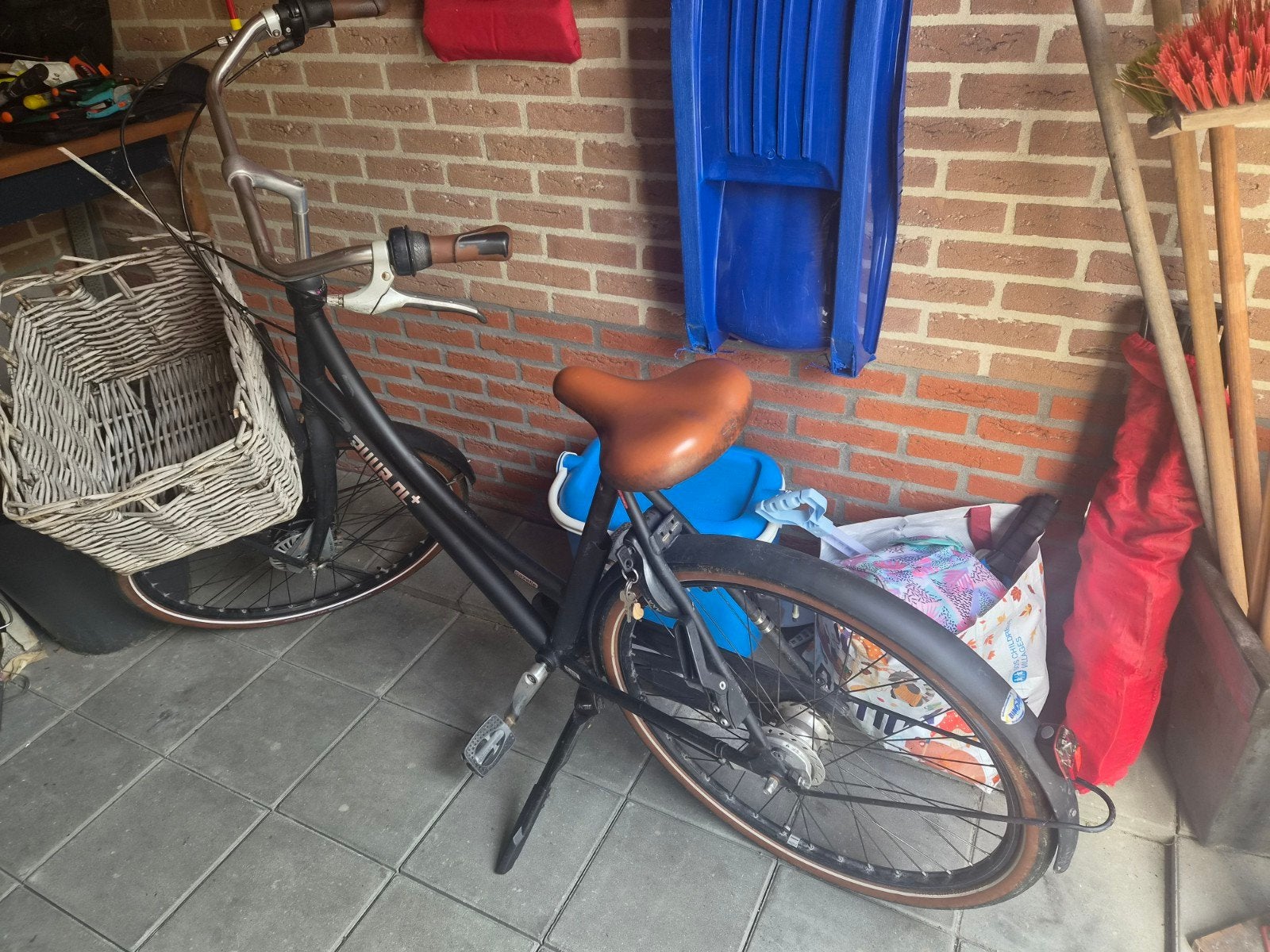 Gazelle Damesfiets - Oude fiets, fietst nog prima, Fietsen en Brommers, Ophalen, Gebruikt, Gazelle