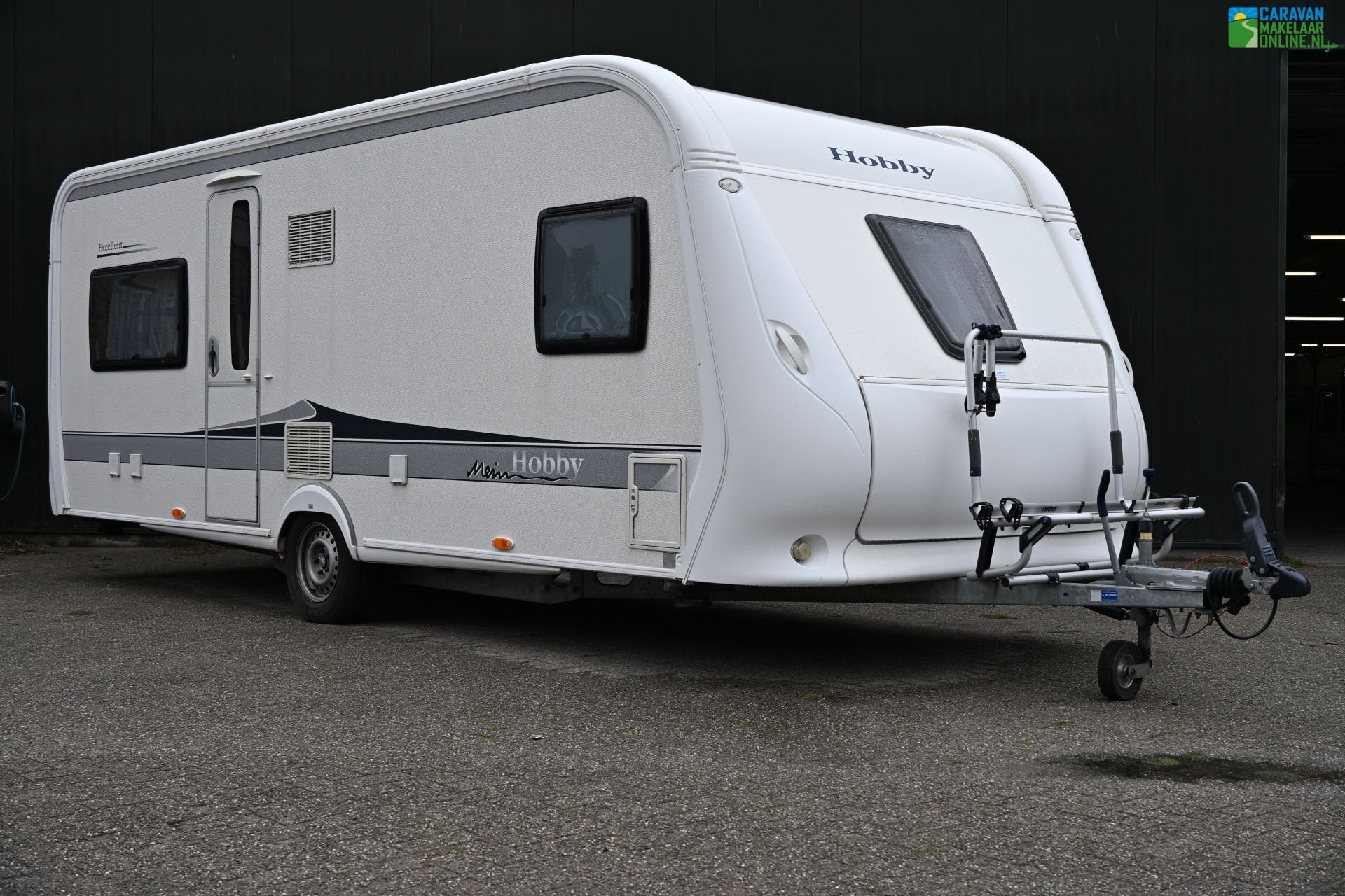 Hobby Excellent 560 CFe Mover|Isab. voortent|Luifel|Fietsdra, Caravans en Kamperen, Caravans, Rondzit, Hobby, Bedrijf, 6 tot 7 meter