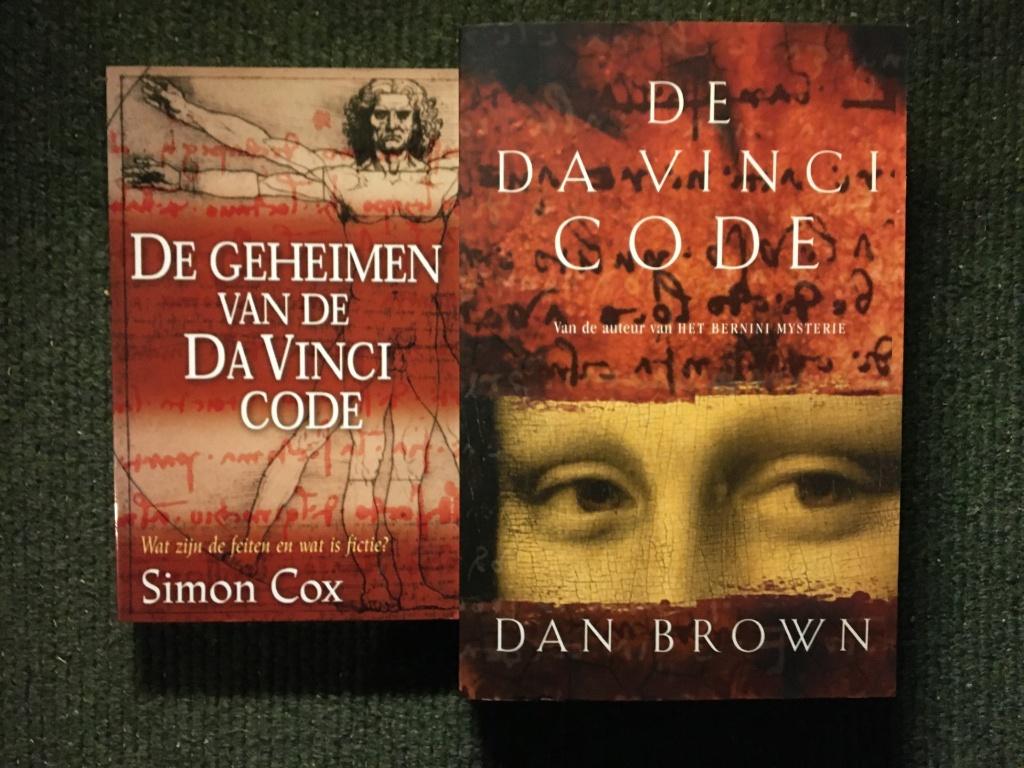 De Da Vinci code+Geheimen vd Da Vinci Code; Dan Brown/S.Cox, Ophalen of Verzenden, Zo goed als nieuw, Dan Brown, Simon Cox, Amerika
